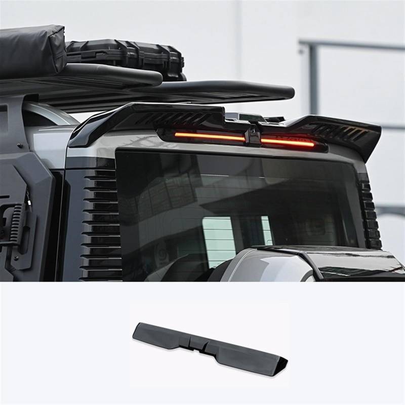 Kompatibel mit Chery/Jetour/Traveller/ T2 Auto-Sport-Heckspoiler for Autospoiler und -flügel, Heckspoiler, Außenteile(Glossy Black) von BMKUUOSJ