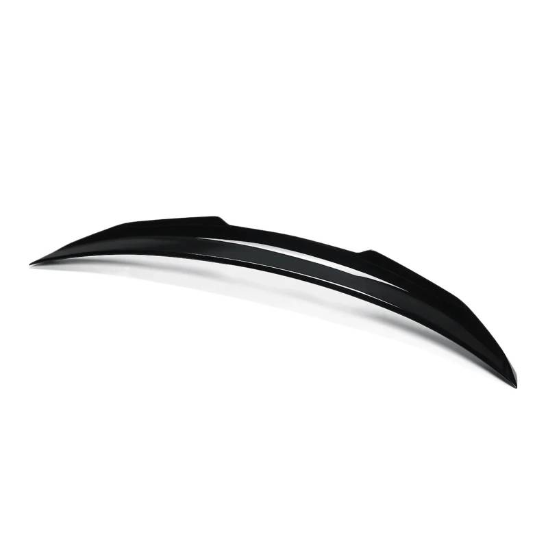 Q50 Heckspoilerlippe Auto Heckspoilerlippe Kofferraumspoiler Verlängerungsdeckel ABS Kompatibel for Infiniti Q50 2014-2021 Racing Wing Body Kit(Glossy Black) von BMKUUOSJ