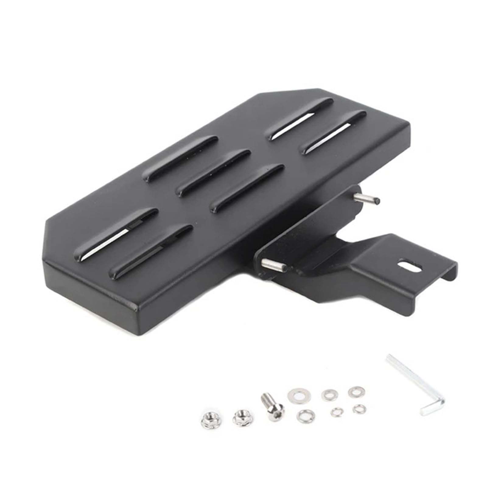 Trittpedal for die Autotür vorne, kompatibel mit Jeep Wrangler JK 2007–2017, seitliche Fußpedale for die Autotür hinten, Fußstütze, Außenzubehör(Black front) von BMKUUOSJ