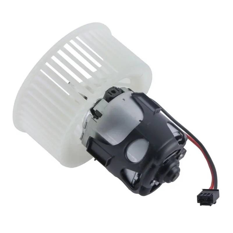 Vorderer A/C-Heizungsgebläsemotor mit Lüfterkäfig, kompatibel for BMW 528i 535i 550i 640i 740i von BMKUUOSJ