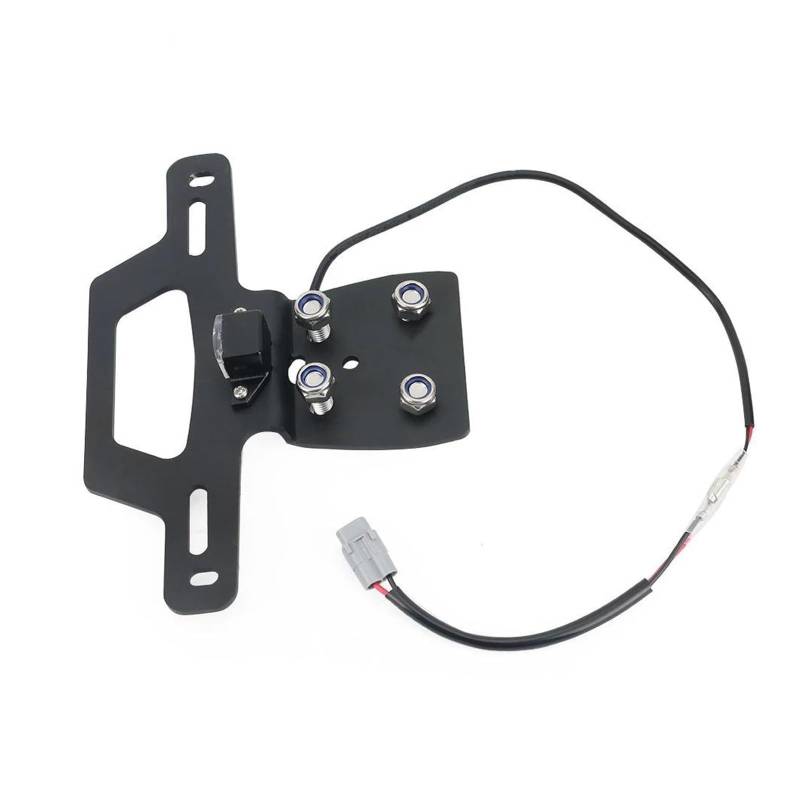 Motorrad Kennzeichenhalter Für Motorräder Kotflügel-Entferner-Kit Für Kawasaki Für Ninja ZX4R ZX-4RR ZX-4R ZX-25R ZX25R ZX250 ZX400R ZX 250 400 Zubehör von BMLGPGBCDW