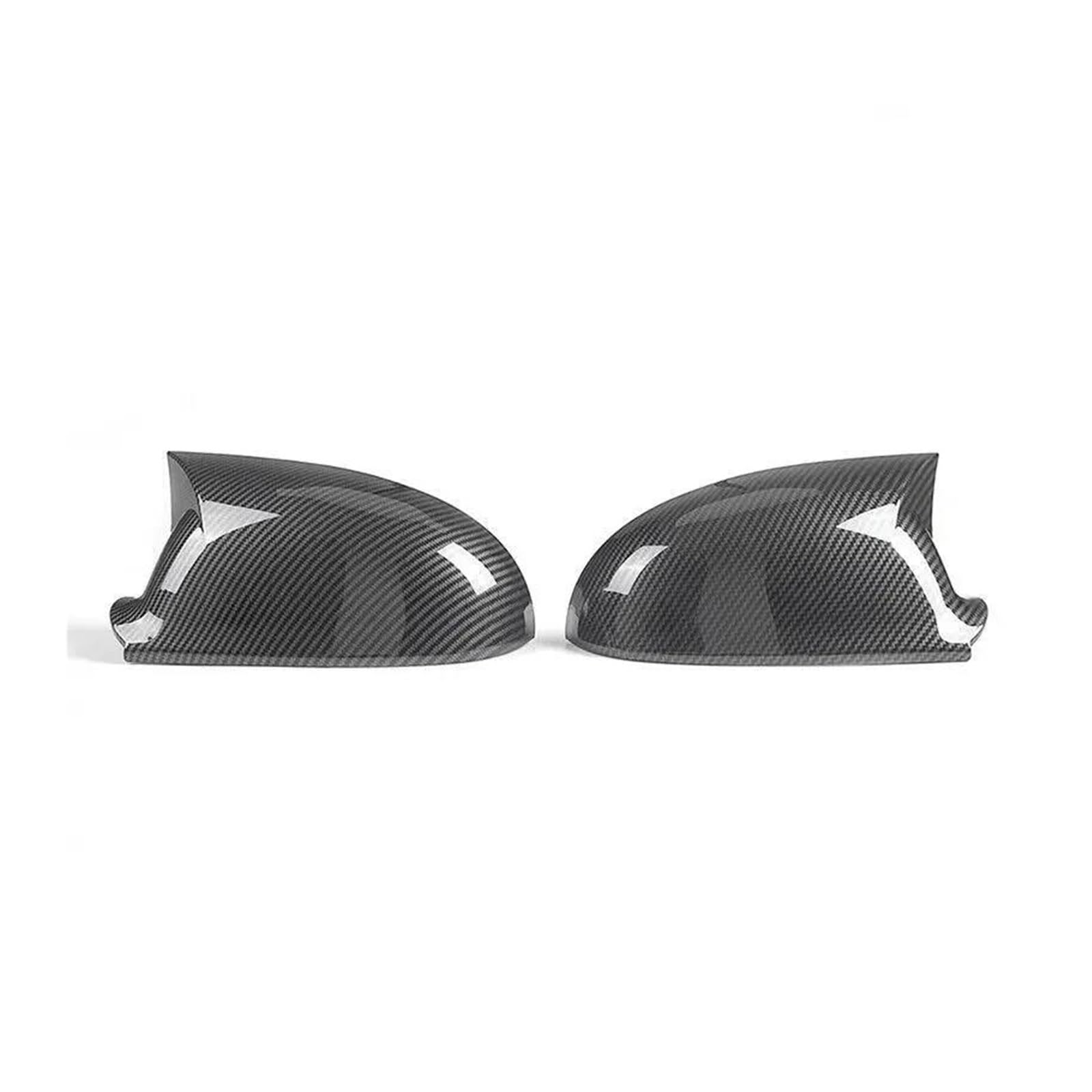 Rückspiegelabdeckung Für VW Für Golf MK5 GTI R 2003 2004 2005-2009 Auto-Rückspiegelabdeckung Aufkleber Flügelkappe Außentürverkleidung Auto Rückspiegelabdeckungen(Kohlenstoff) von BMLGPGBCDW