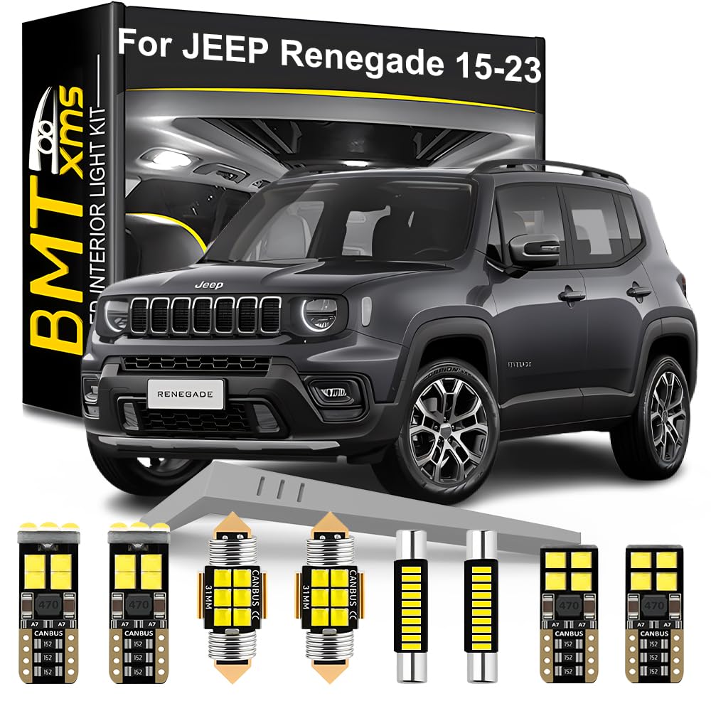 BMT xms Innenraumbeleuchtung Kit Ersatz für Jeep Renegade 2015-2023 von BMT xms