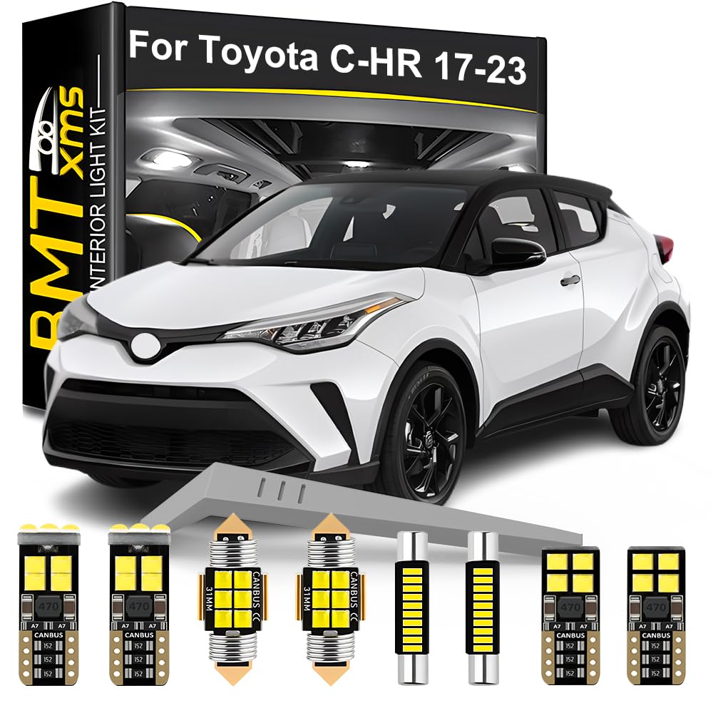 BMT xms Innenraumbeleuchtung Kit Ersatz für Toyota C-HR 2017-2023 von BMT xms