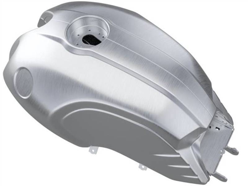 BMW Aluminiumtank handgebürstet (verschliffener Schweißnaht) RnineT / Pure / Scrambler / Urban (K21/K22/K23/K33) von BMW