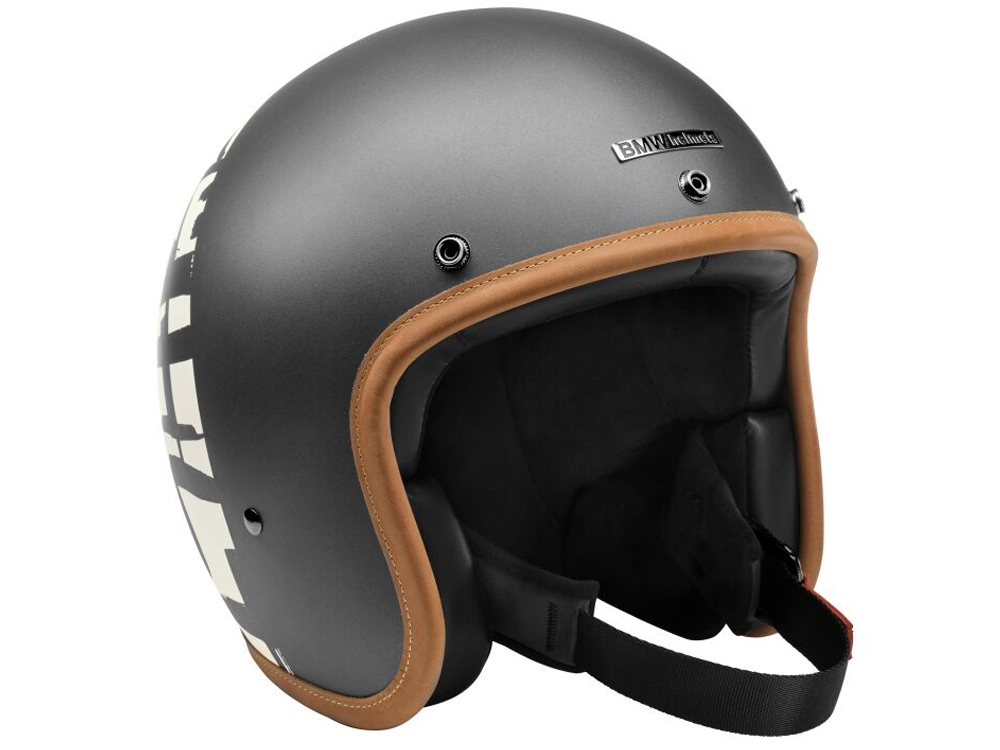 BMW Bowler Gunmetal Integralhelm Farbe: Grau Größe: 62/63 von BMW