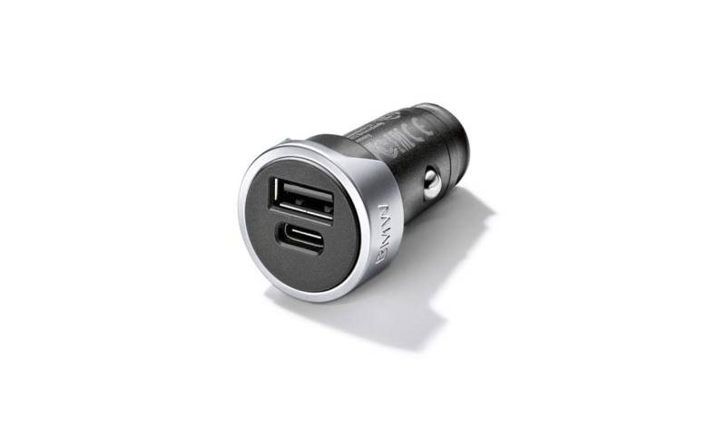 BMW Original Dual USB Ladegerät für Typen A C passend für E81 E82 E87 E87 LCI 65412458286 von BMW