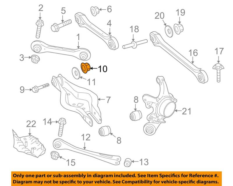 BMW Original Bundmutter selbstsichernd M14x1,5-10 ZNS3 (1 Stück) von BMW