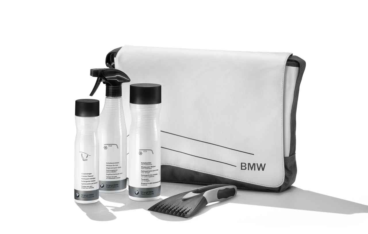 BMW Original Pflegetasche Set Winter 2017/2018" mit Original Produkten von BMW