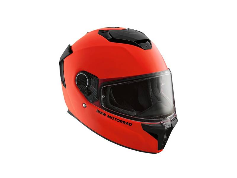 BMW Xomo Carbon Motorradhelm (neon red) Farbe: Schwarz Größe: 57/58 von BMW