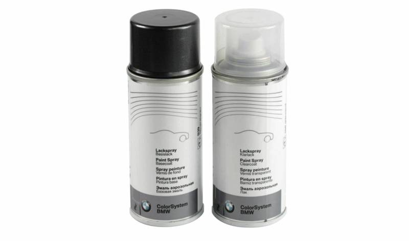 Original BMW Lackspray-Set Zweischicht Alpinweiss III - 300 2x150ml von BMW