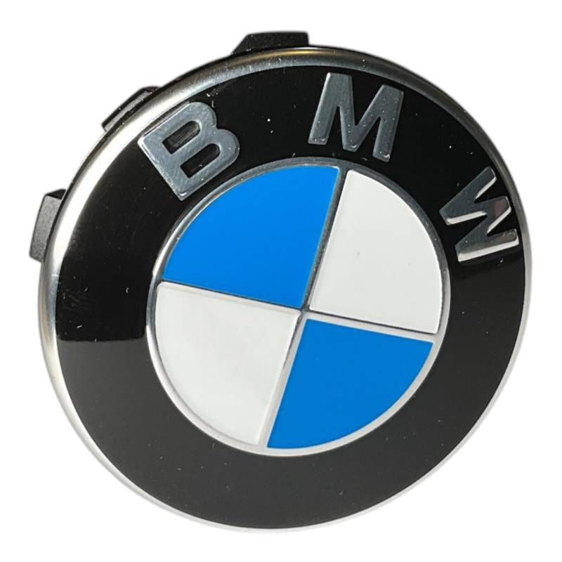 Original BMW Nabenabdeckung 1 Stück Nabendeckel Mittellochdeckel mit Chromrand einzeln von BMW