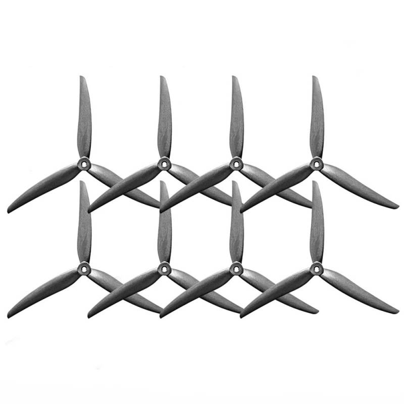 BNEAIGHW Propeller 2 Paar 9045 9X4,5X3 Blattpropeller (2CW + 2CCW), kompatibel mit 9-Zoll-Kohlefaserrahmenmotor 3115 900KV/640KV-Zubehör Teil ersetzen(12pcs) von BNEAIGHW