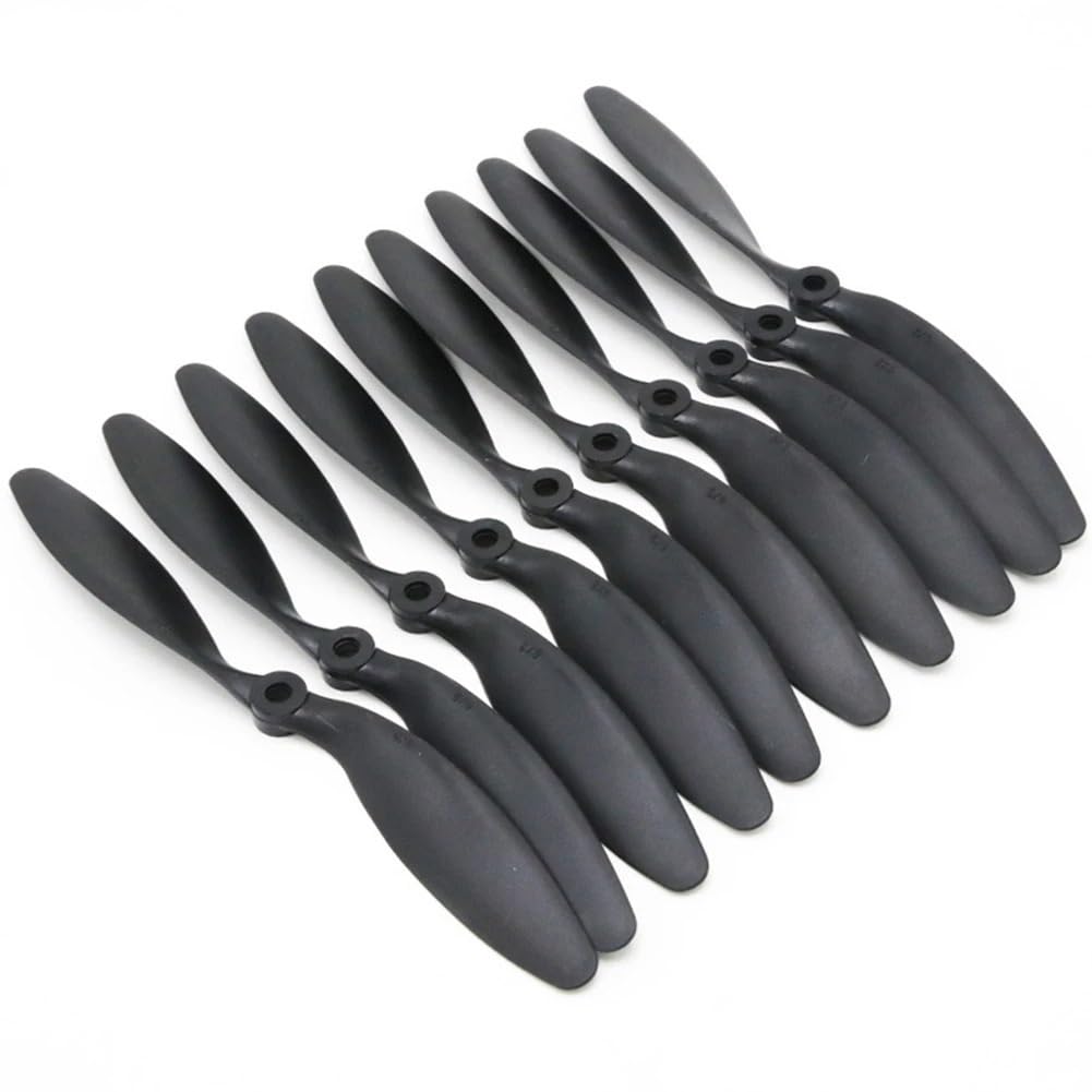 Propeller 10/20 stücke 8060 Propeller Glasfaser & Nylon Requisiten Doppel-klinge Propeller Kompatibel Mit RC Flugzeug Quadcopter 8x6 RC Flugzeug Teile Teil ersetzen(20pcs) von BNEAIGHW