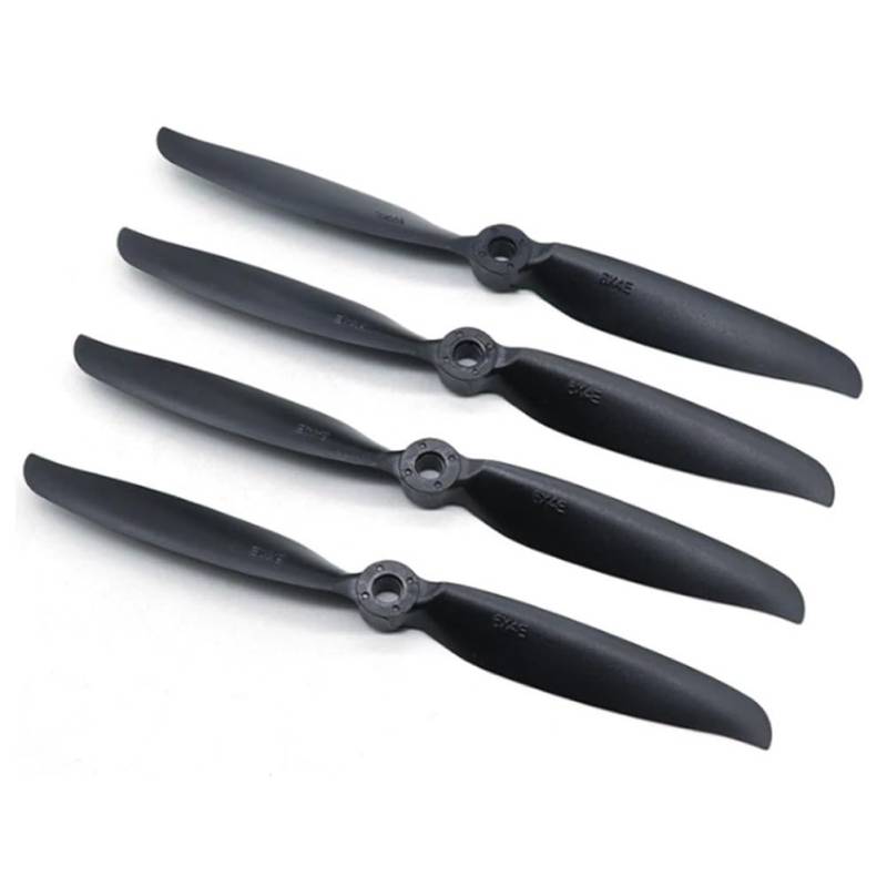 Propeller 10/20 teile/los 6040 Propeller Glasfaser & Nylon Requisiten Kompatibel Mit 2450 Geschwindigkeit Bürstenlosen Motor Doppel-Blatt Kompatibel Mit RC Flugzeug Quadcopter Teil ersetzen(10cps-Blac von BNEAIGHW