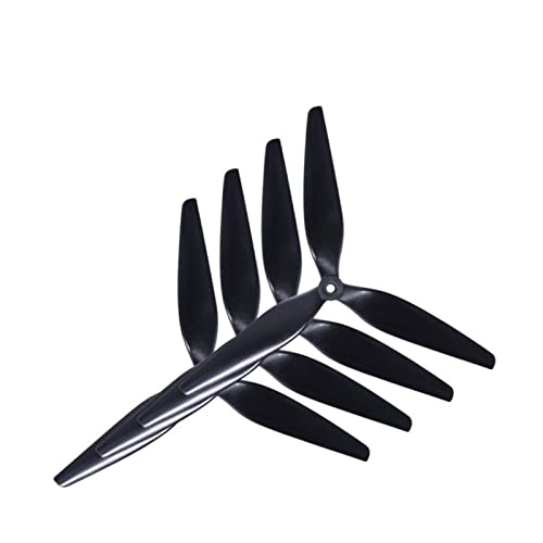 Propeller 10X5X3 1050 3-Blatt-Propeller aus schwarzem, kohlenstoffverstärktem Nylon, kompatibel mit RC Multirotor X-Class FPV Long Range Cinelifter Teil ersetzen von BNEAIGHW