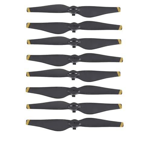 Propeller 2 Paar/4 Paar 5332s Propeller kompatibel mit Mavic Air Silber/Gold Propeller Blade Prop Drohnenzubehör Teil ersetzen(4 pairs gold) von BNEAIGHW