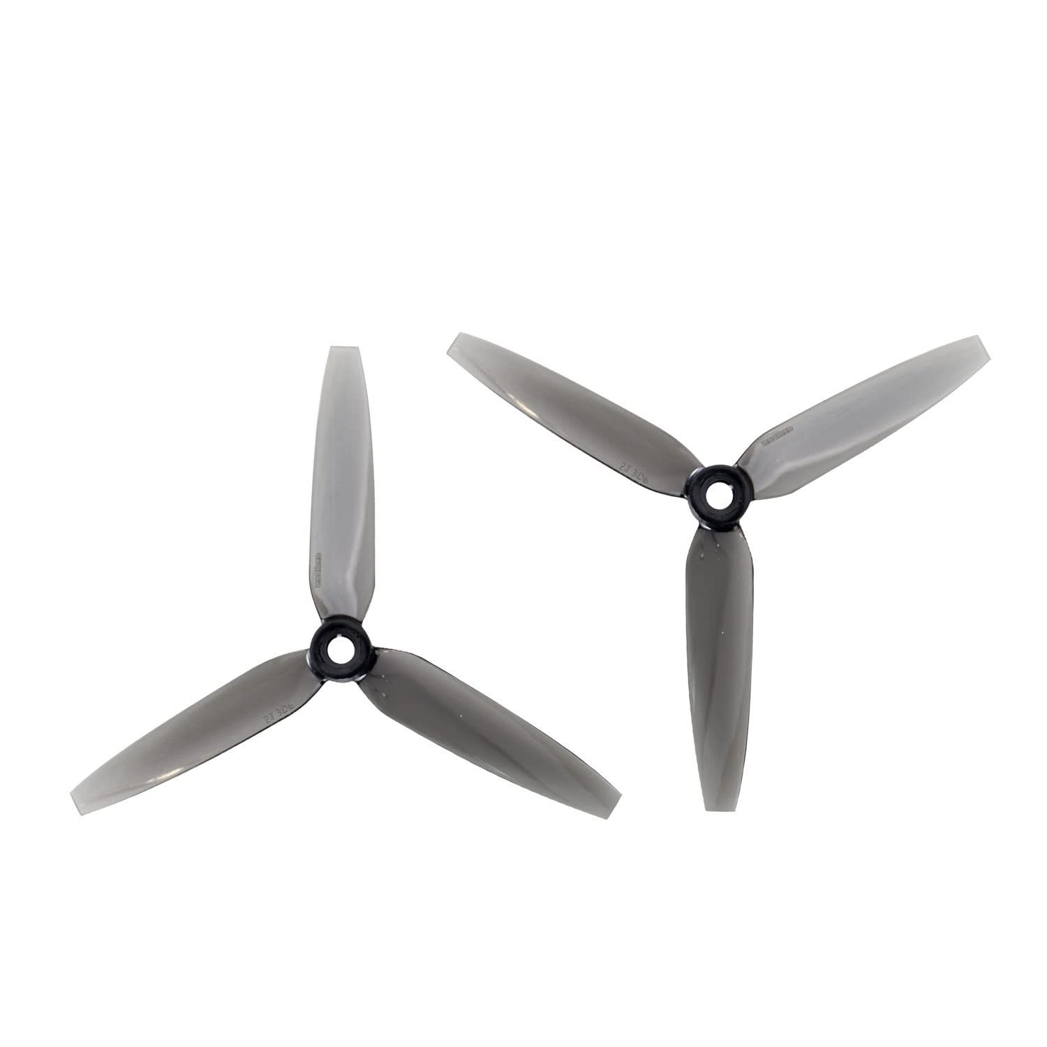 Propeller 2 Paar 513D 5,1 x 3,5 x 3 3-Blatt-3D-Durable-PC-Propeller, kompatibel mit FPV Racing Freestyle 5-Zoll-Drohnen-Ersatzteilen 2206 2300 KV Teil ersetzen(2Pairs Gray) von BNEAIGHW