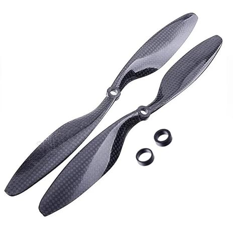 Propeller 2 paar 8045 1045 1047 1147 1238 1260 1245 Carbon Fiber Propeller CF Requisiten Klinge for RC Quadcopter Hexacopter multi Rotor Teil ersetzen(1045) von BNEAIGHW