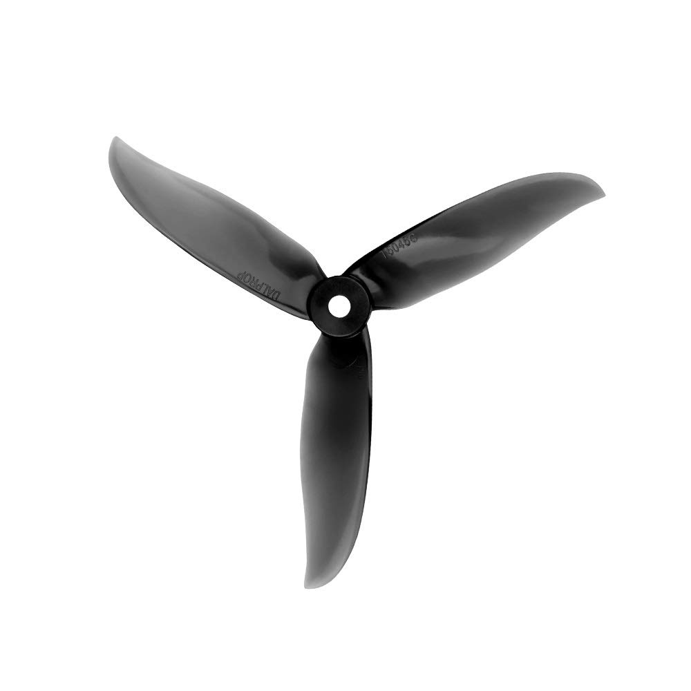 Propeller 24 Stück/12 Paar Drohnenpropeller/passend for DALPROP CYCLONE T5045C PRO 5045 3-Blatt-Propeller FPV Freestyle Drone Quadcopter aktualisierte Version Prop Teil ersetzen(Crystal Black) von BNEAIGHW