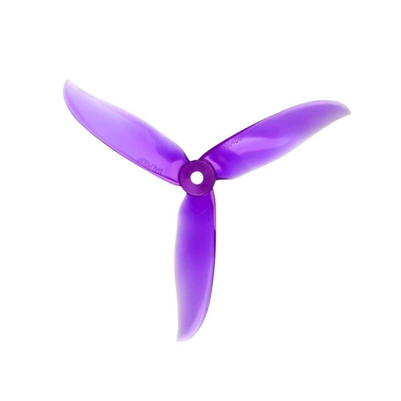 Propeller 24 Stück/12 Paar Drohnenpropeller/passend for DALPROP CYCLONE T5045C PRO 5045 3-Blatt-Propeller FPV Freestyle Drone Quadcopter aktualisierte Version Prop Teil ersetzen(Crystal Purple) von BNEAIGHW