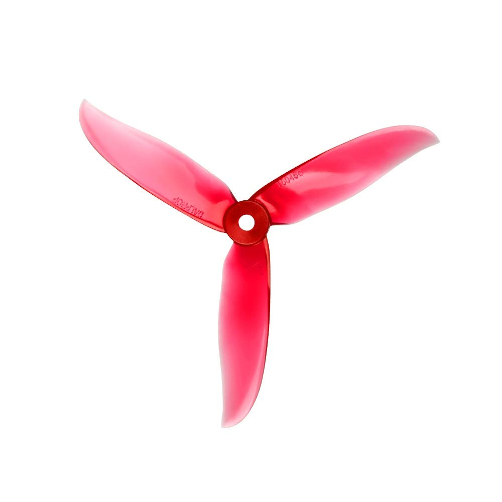 Propeller 24 Stück/12 Paar Drohnenpropeller/passend for DALPROP CYCLONE T5045C PRO 5045 3-Blatt-Propeller FPV Freestyle Drone Quadcopter aktualisierte Version Prop Teil ersetzen(Crystal Rad) von BNEAIGHW