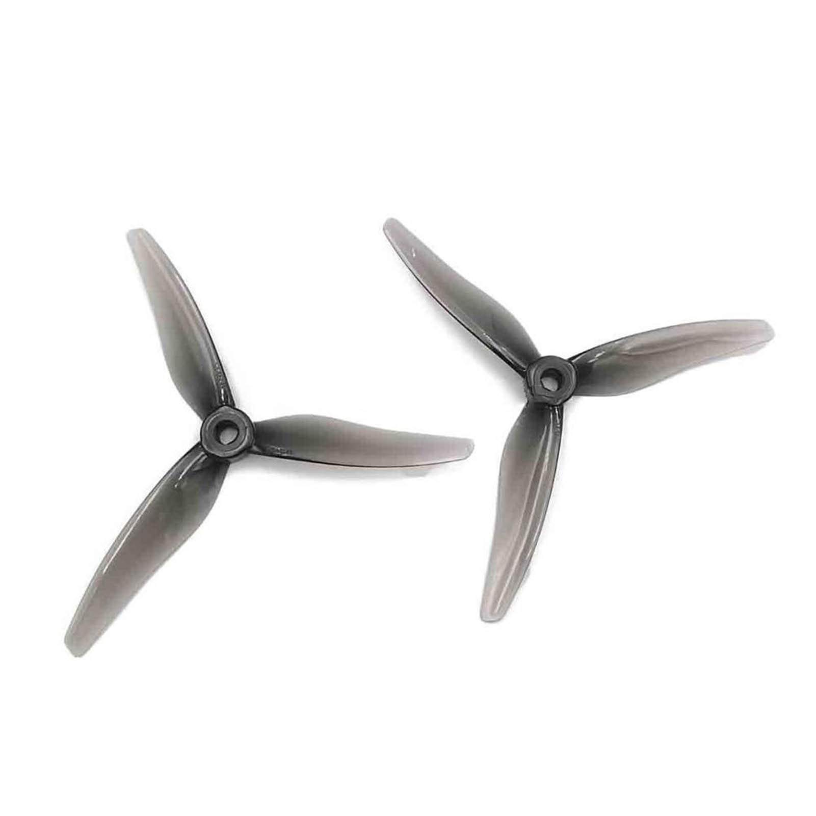 Propeller 24 Stück/12 Paar Gemfan 51466 5 Zoll 3-Blatt-Tri-Blade-Propeller CW CCW bürstenlos/passend for FPV-Propeller/passend for FPV-Racing-Drohnen Teil ersetzen(12 pair Gray) von BNEAIGHW