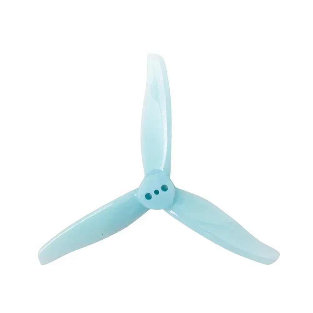 Propeller 2Pairs/4 stücke 3016 Propeller 1,5 m 2mm Loch 3 Zoll 3-Blatt CW CCW Propeller props for 3 zoll Racing Drone Teil ersetzen(1.5mm Blue 2 pairs) von BNEAIGHW