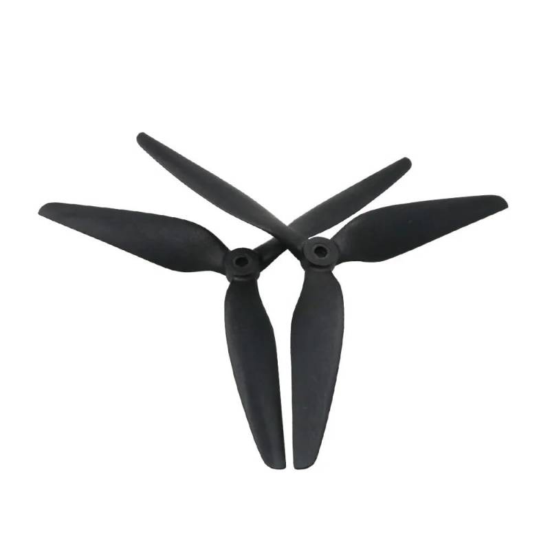 Propeller 2Pairs 7045 8045 9050 1050 3-Blatt Carbon Nylon Propeller Requisiten CW CCW 7 zoll/8 zoll/9 zoll/10 zoll Kompatibel mit RC Multirotor Drone Teil ersetzen(9050) von BNEAIGHW