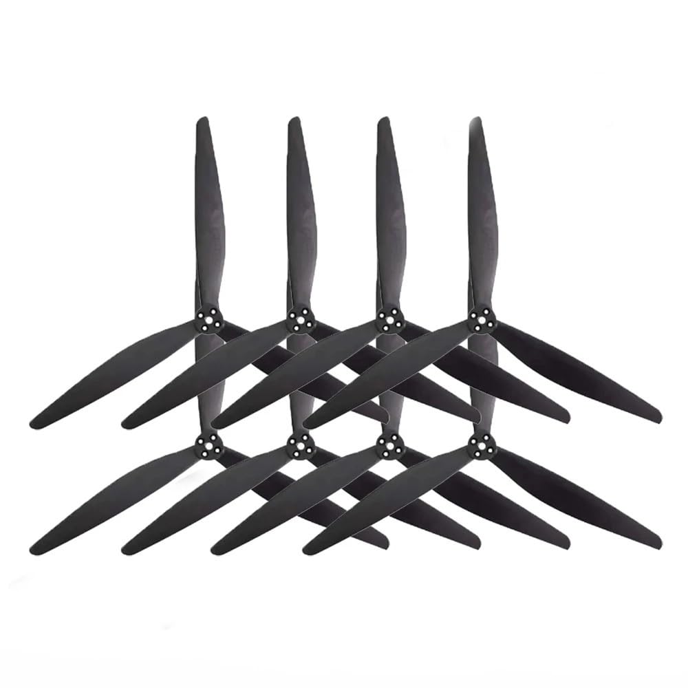 Propeller 2pairs 1270 12X7X3 Blad Propeller (2CW + 2CCW) Kompatibel mit V2 12 Zoll Carbon Rahmen Motor 4215 420KV Drone Zubehör Teil ersetzen(16PCS) von BNEAIGHW