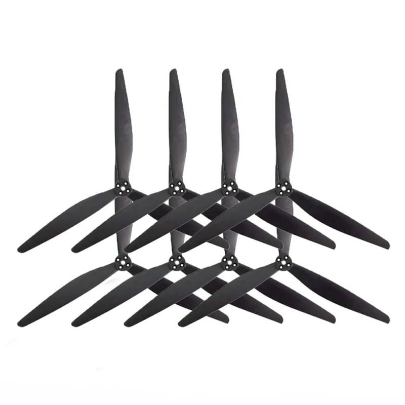 Propeller 2pairs 1308 13X8X3 Blad Propeller (2CW + 2CCW) Kompatibel mit V2 13 Zoll Carbon Rahmen Motor 4215 420KV Drone Zubehör Teil ersetzen(16PCS) von BNEAIGHW