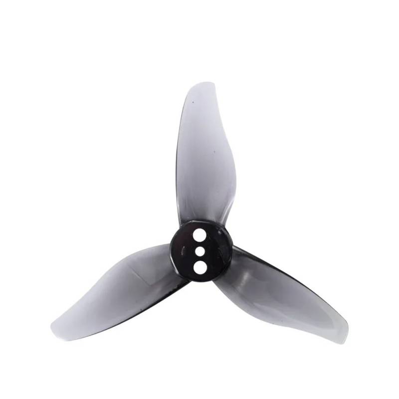 Propeller 4 Paar 8 Stück 2 x 2,3 x 3 3-Blatt-Propeller 1 mm 1,5 mm kompatibel mit Racing Freestyle 2-Zoll-Drohnen Teil ersetzen(8pcs 2023 Gray 1mm) von BNEAIGHW