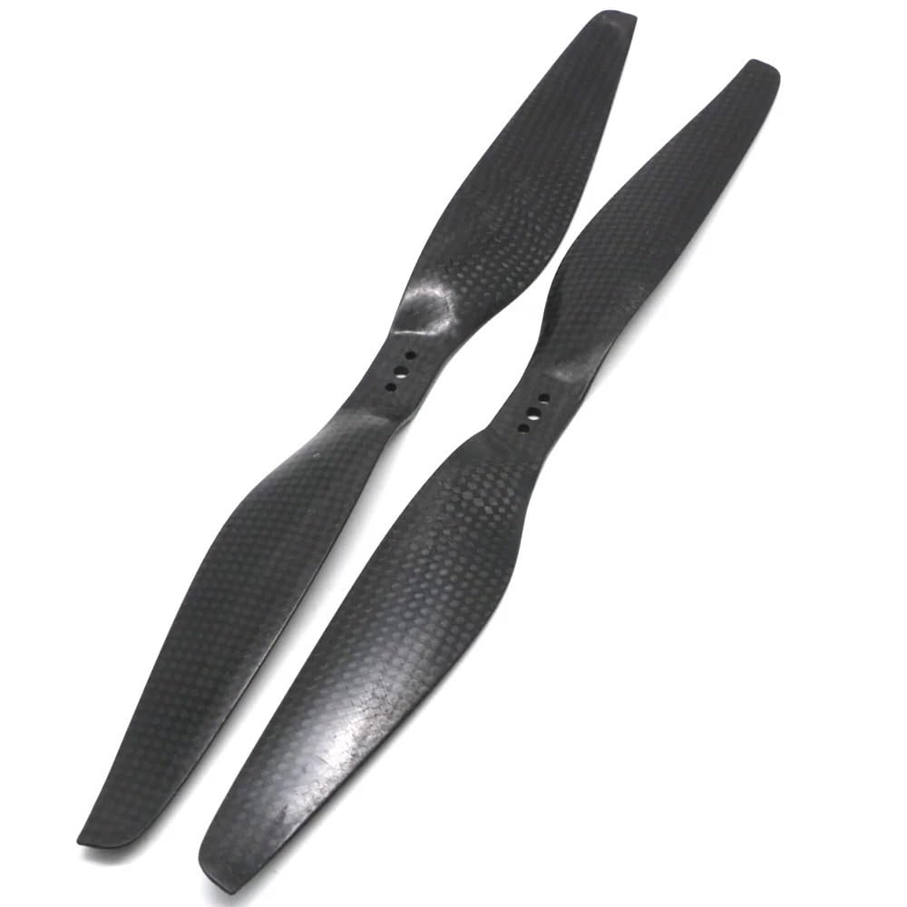 Propeller 4 teile/los 3K Carbon Propeller 8055 9055 1055 1155 1255 1355 1455 1555 Kompatibel Mit Motor Quadcopter (2 Paar) Teil ersetzen(1255) von BNEAIGHW