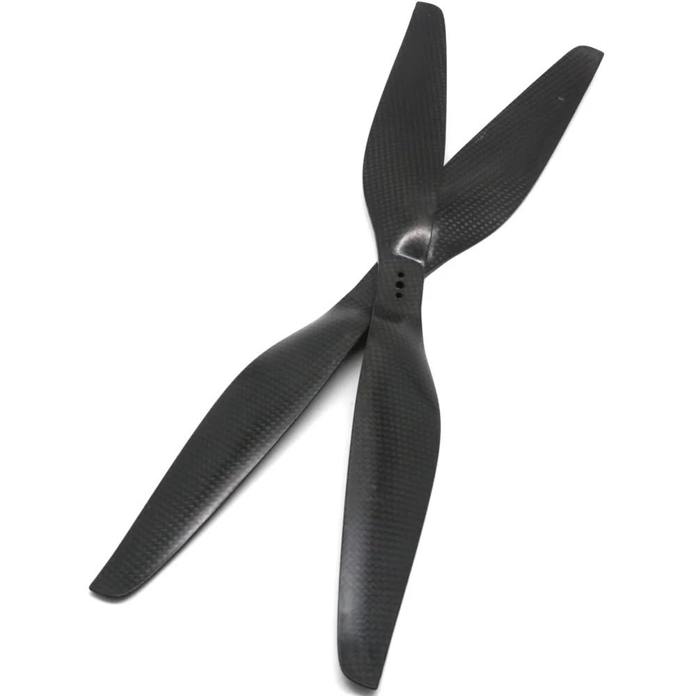 Propeller 4 teile/los 3K Carbon Propeller 8055 9055 1055 1155 1255 1355 1455 1555 Kompatibel Mit Motor Quadcopter (2 Paar) Teil ersetzen(1555) von BNEAIGHW