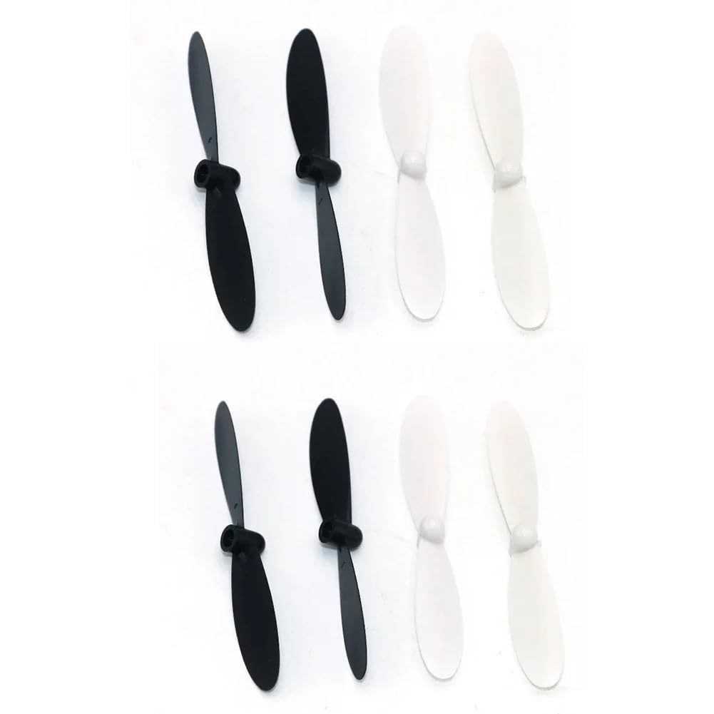 Propeller 55 mm langer Propeller, CW- und CCW-Propeller, kompatibel mit X4 H107 H107C H107D Quadcopter Teil ersetzen(4 Pair) von BNEAIGHW