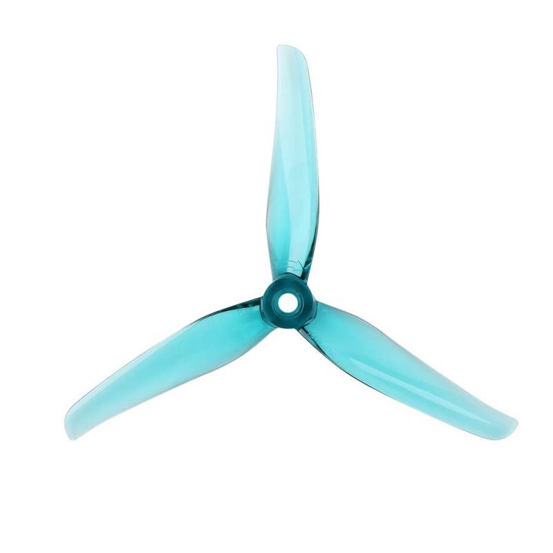 Propeller 8 stücke F5 5 zoll 3 Blatt Propeller Prop Mit 5mm Montage Loch Schraube Propeller Kompatibel Mit Drone teil (4 Paare) Teil ersetzen(Blue) von BNEAIGHW