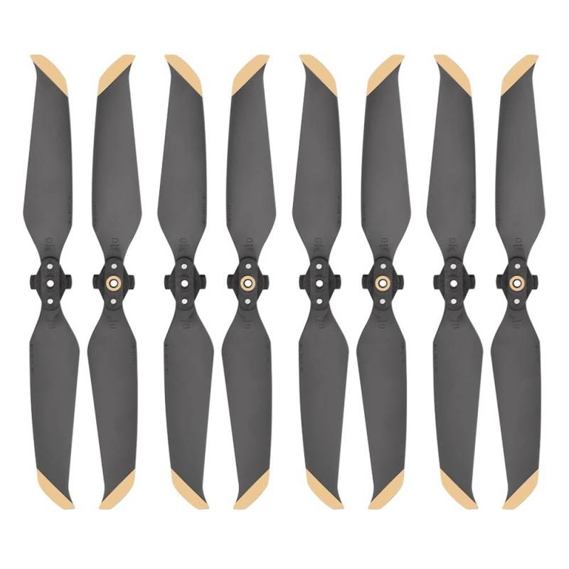 Propeller Drohnenpropeller Compatible With Air 2 Low-Noise-Requisiten Propeller 7238 Props Blade Foldable Quick Release Propeller Compatible With Air 2 Accessoires Teil ersetzen(4 Pair Gold) von BNEAIGHW