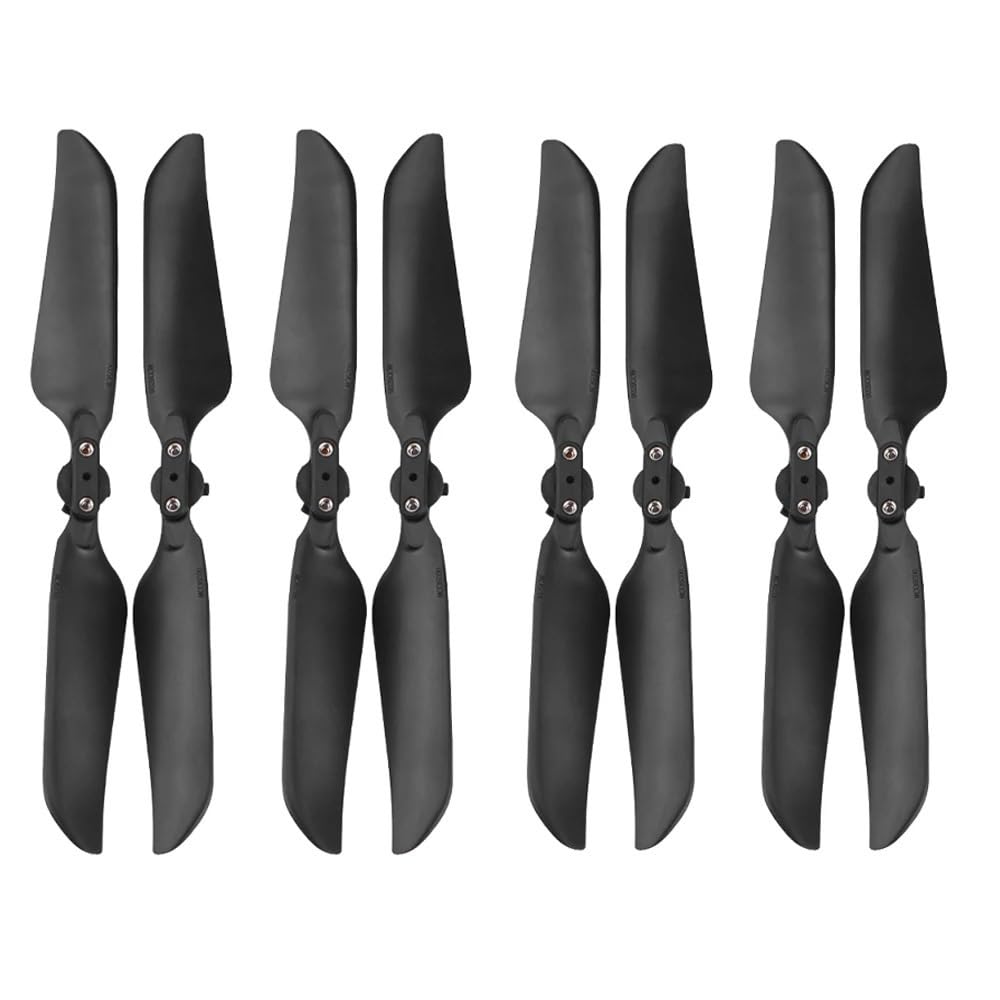 Propeller Faltbarer Propeller, Drohnen-Requisiten, geräuscharm, leicht, Flügelventilatoren for Drohnen-Zubehör Teil ersetzen(4 pairs) von BNEAIGHW