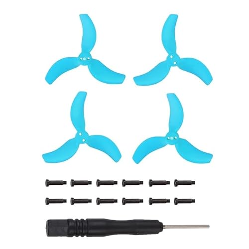 Propeller Propeller Requisiten Klinge Ersatz Leichte Flügel Fans Propeller Kompatibel MitAvata 2 Drone Zubehör Teil ersetzen(Blue) von BNEAIGHW