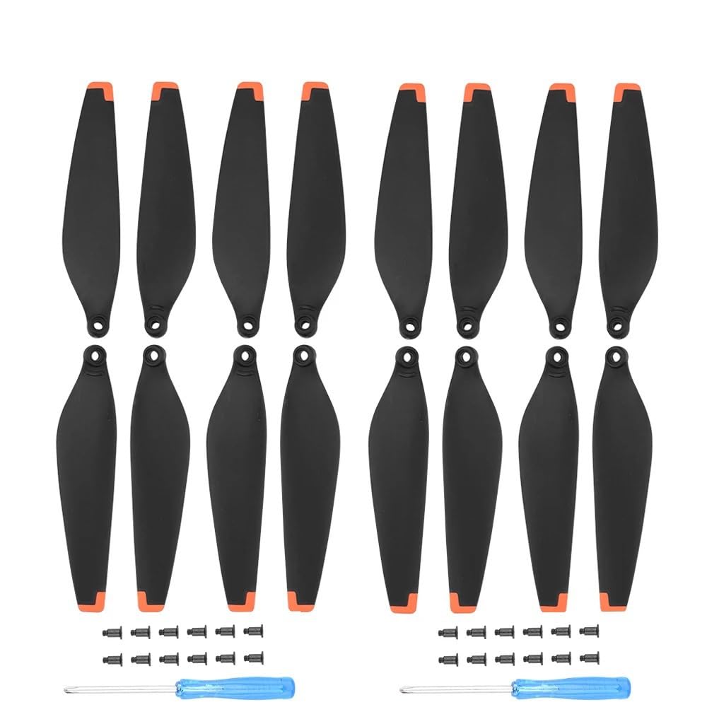 Propeller Propeller kompatibel mit MINI 3 Ersatz 6030 Requisiten Klinge leichte Schnellspanner-Flügelventilatoren mit Schrauben-Kits Drohnenzubehör Teil ersetzen(4 pairs) von BNEAIGHW