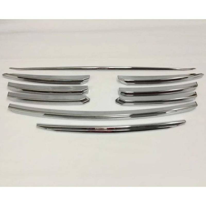 ABS Chrom Kühlergrill Grill Leisten Blenden für Mazda CX-5 CX 5 2015, Auto Grille Zubehör von BNHHB