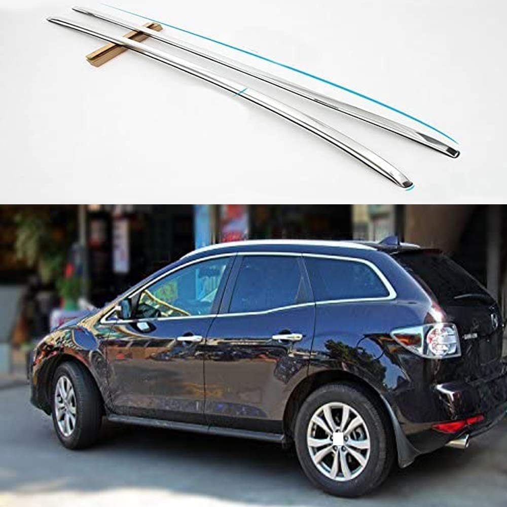 2 STK. Aluminium-Dachgepäckträger für Mazda CX-5 2012-2016, Dachträger, Dachreling, Längsstange, Gepäckträger, Autozubehör von BNMJY