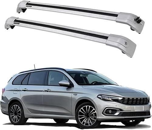 2-teilige Autodachgepäckträger für FIAT Tipo Kombi 2016-2021, Querstangen, Transport, Lagerung, Dachgepäckträger, Relingträger, Umbauzubehör von BNMJY