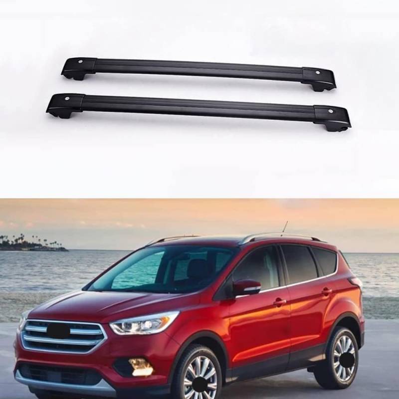 2-teilige Autodachgepäckträger für Ford Escape 2013-2019, Querstangen, Transport, Lagerung, Dachgepäckträger, Relingträger, Umbauzubehör von BNMJY