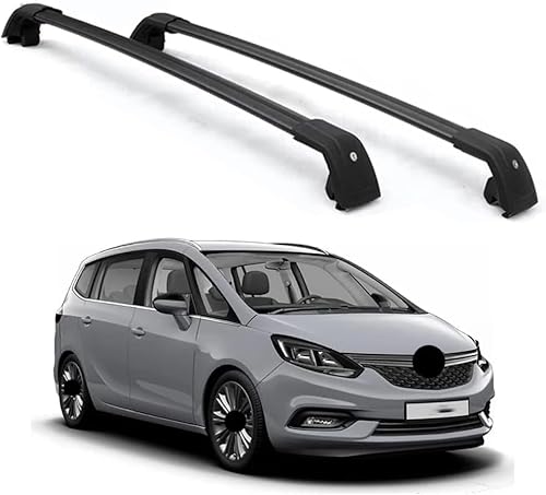 2-teilige Autodachgepäckträger für Opel Vauxhall Zafira Tourer 2011-2019, Querträger, Transport, Lagerung, Dachgepäckträger, Relingträger, Umbauzubehör von BNMJY