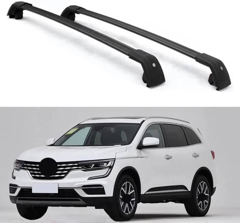 2-teilige Autodachgepäckträger für Renault Koleos 2016-2020, Querstangen, Transport, Lagerung, Dachgepäckträger, Relingträger, Umbauzubehör von BNMJY