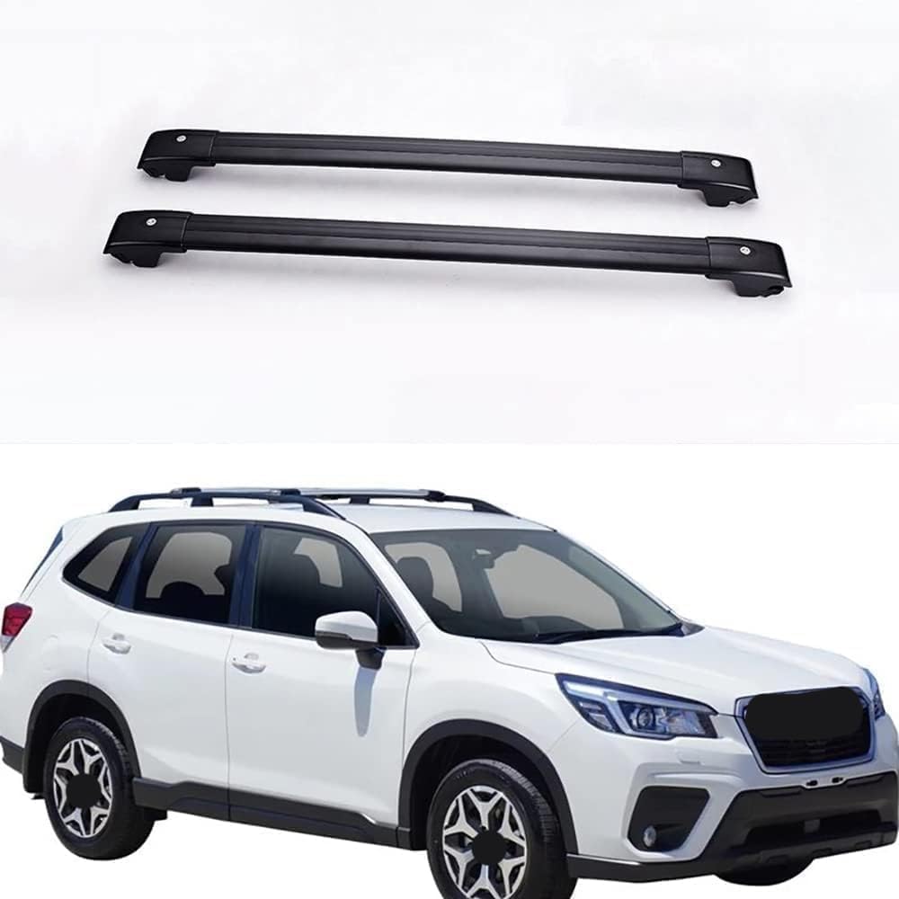 2-teilige Autodachgepäckträger für Subaru Forester 2019 2020 2021 2022, Querstangen, Transport, Lagerung, Dachgepäckträger, Relingträger, Umbauzubehör von BNMJY