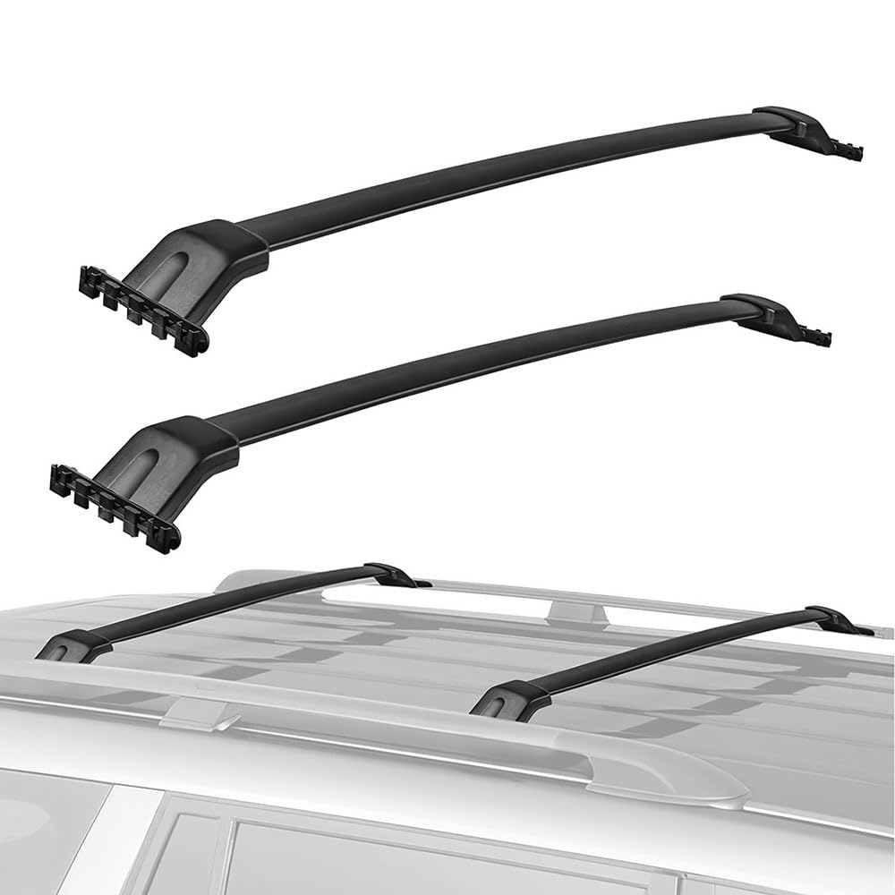 Aluminium Auto Dachträger Bars für Pilot 2009-2015 Rail Rack Querstangen Autozubehör von BNMJY