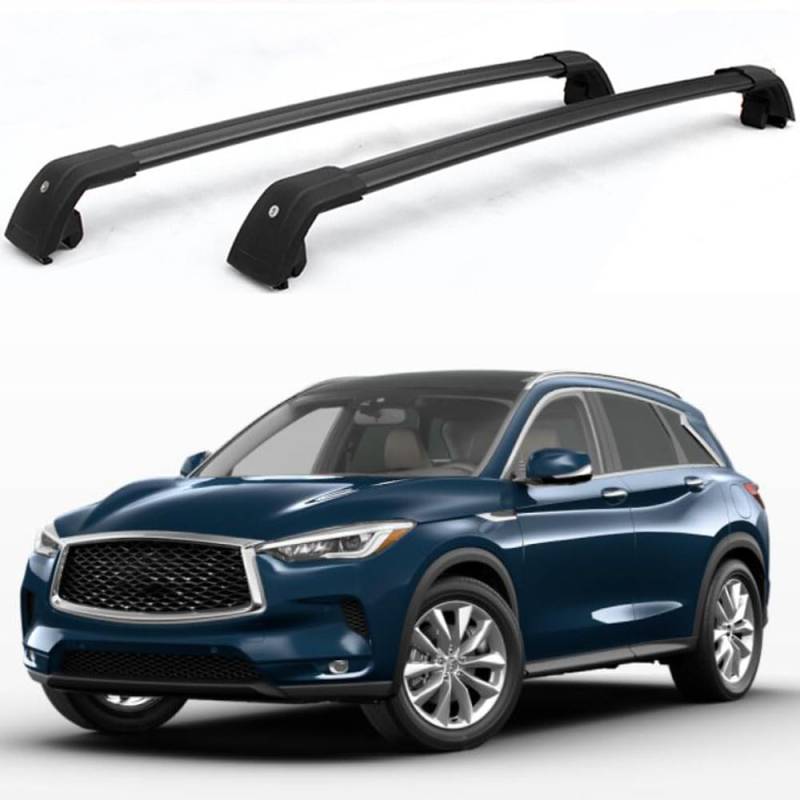 Aluminium-Autodachträger für Infiniti QX50 2019 20 21 22 23, Schienenträger, Querträger, Autozubehör von BNMJY