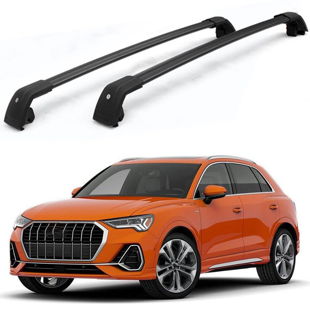 Aluminium-Dachträger für Audi Q3 2019-2022, Dachträger-Querträger, Autozubehör von BNMJY